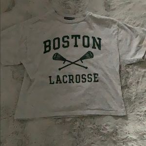 Brandy cropped shirt